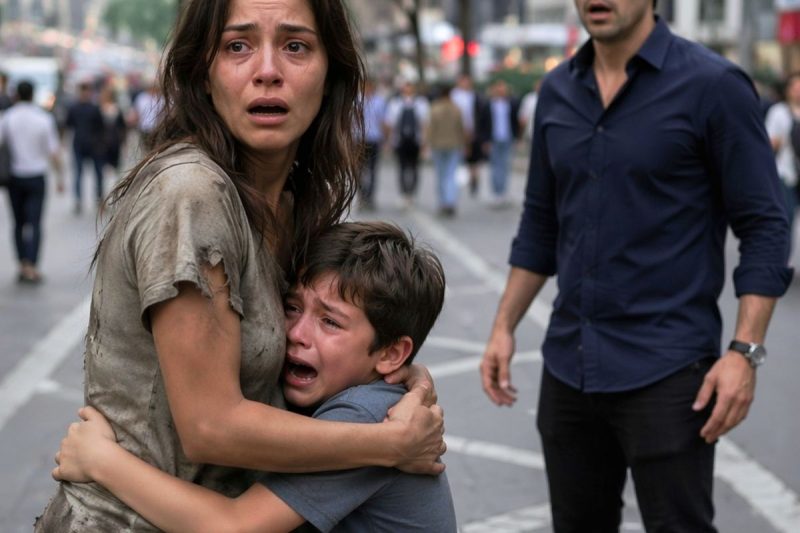 Meu filho apontou para uma mulher sem-teto e sussurrou: “Pai, aquela é a mamãe.” Após 3 anos do funeral dela, minha esposa ainda estava viva e implorou: “Desligue o celular agora”, porque quem comprou a morte falsa dela estava dentro da nossa própria família — e ainda procurava as provas do crime que ela havia escondido.