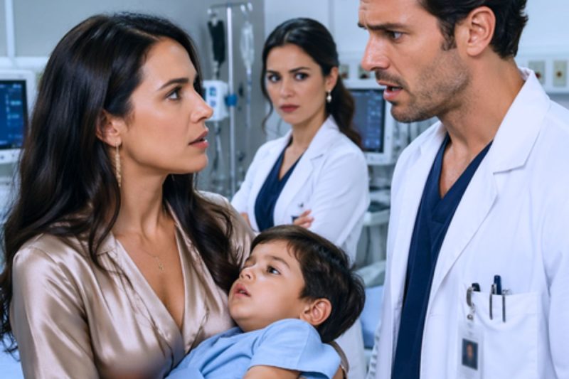 Ela levou o filho doente ao hospital e reencontrou o ex que havia abandonado… mas quando ele olhou para o menino, um segredo de 5 anos começou a vir à tona.