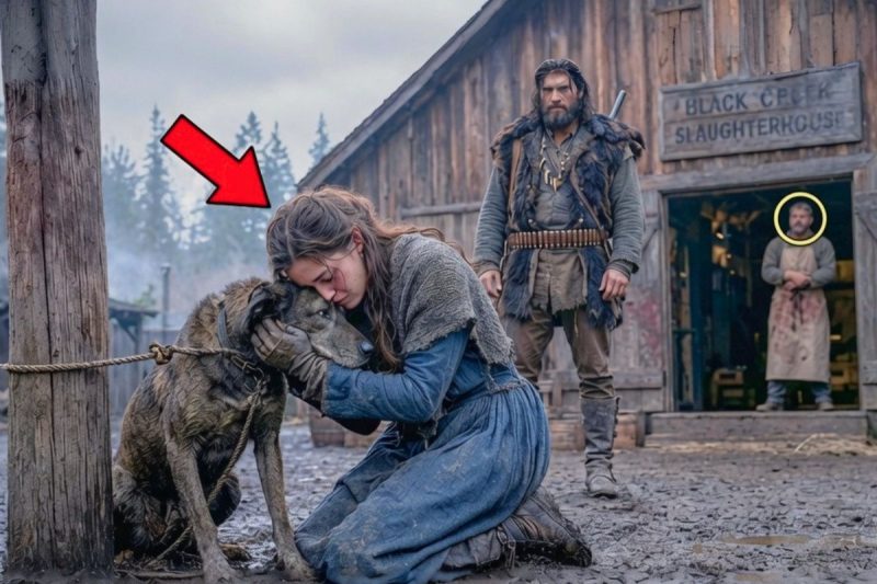 Ela teve que abrir mão do seu cachorro — até que um homem da montanha ofereceu um lar para os dois, mudando tudo.