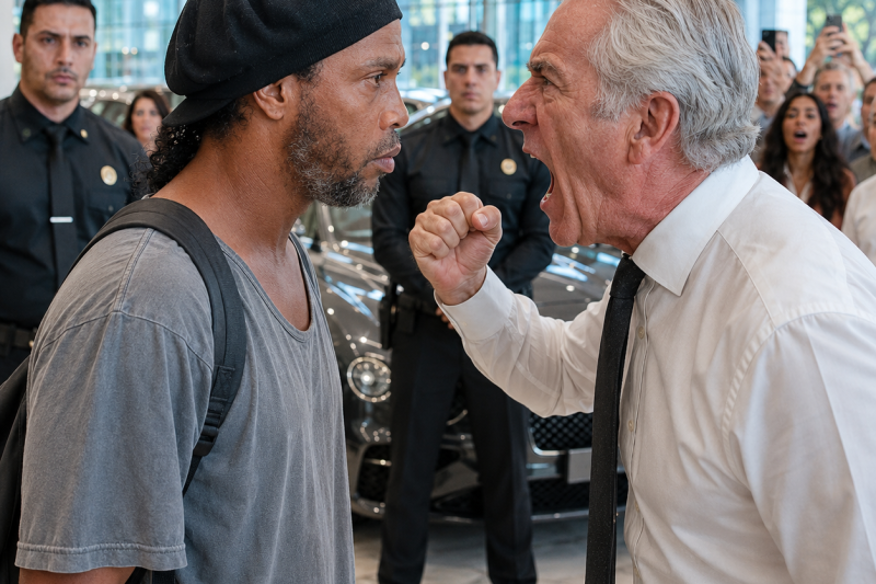 DISCRIMINAM RONALDINHO em uma Concessionária de Luxo, Sem saber que é o Dono!