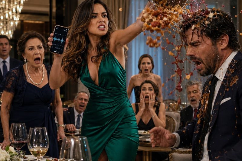 Ele achou que podia humilhar a esposa diante dos convidados dizendo “você devia me agradecer”, mas ela ligou o celular e revelou o segredo escondido nos contratos da família