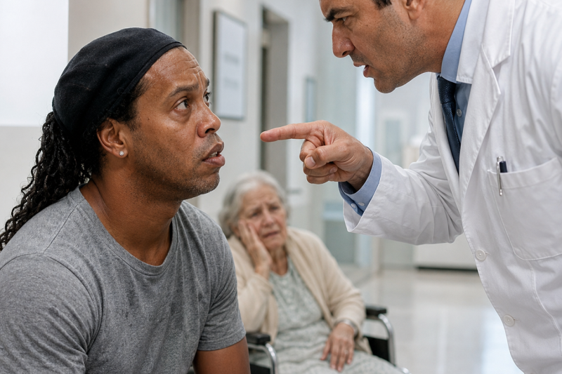 Médico Humilha Ronaldinho Gaúcho Sem Saber Que Ele É o Dono do Hospital!