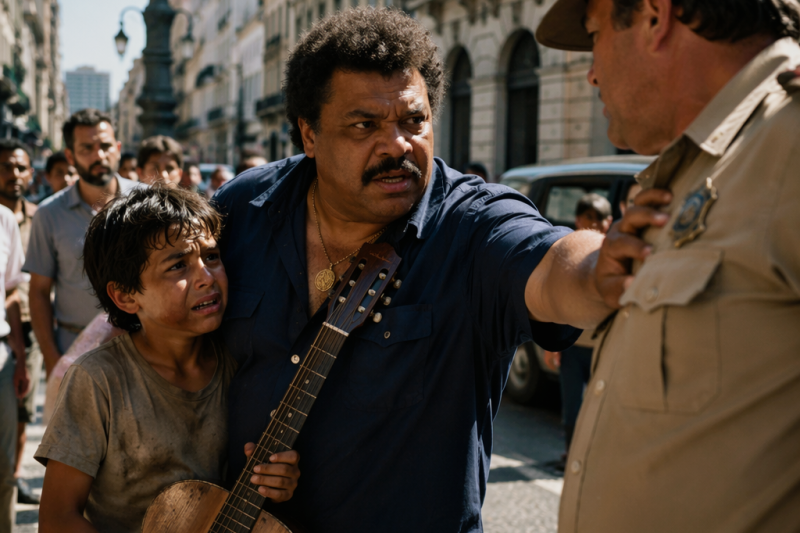 Um garoto órfão estava tocando “Azul da Cor do Mar” na rua — Quando, de repente, Tim Maia apareceu