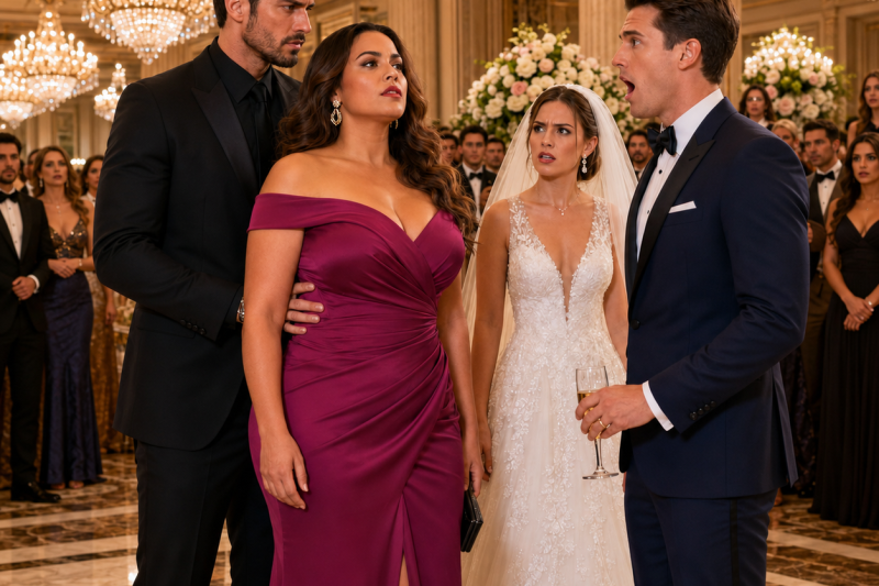setran Minha irmã roubou meu namorado porque eu era “gorda” — mas cheguei ao casamento dela com o homem que todos temiam.
