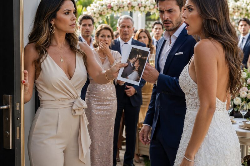 Ela me mandou abrir minha própria casa e desaparecer da festa: “ninguém precisa saber que a dona é você”, mas uma foto tirada na véspera revelou o segredo que destruiu o noivado