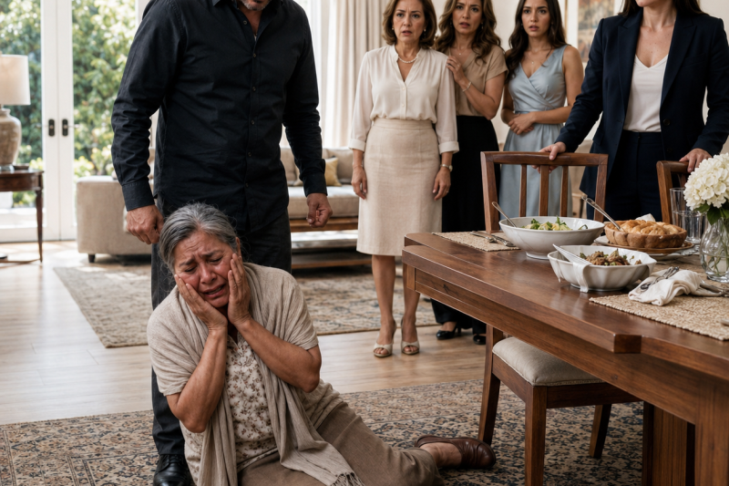 setran Meu marido deu um tapa na minha mãe na frente de toda a família dele — mas esqueceu que eu tinha as escrituras, os registros bancários e uma frase capaz de destruir suas 3 irmãs.