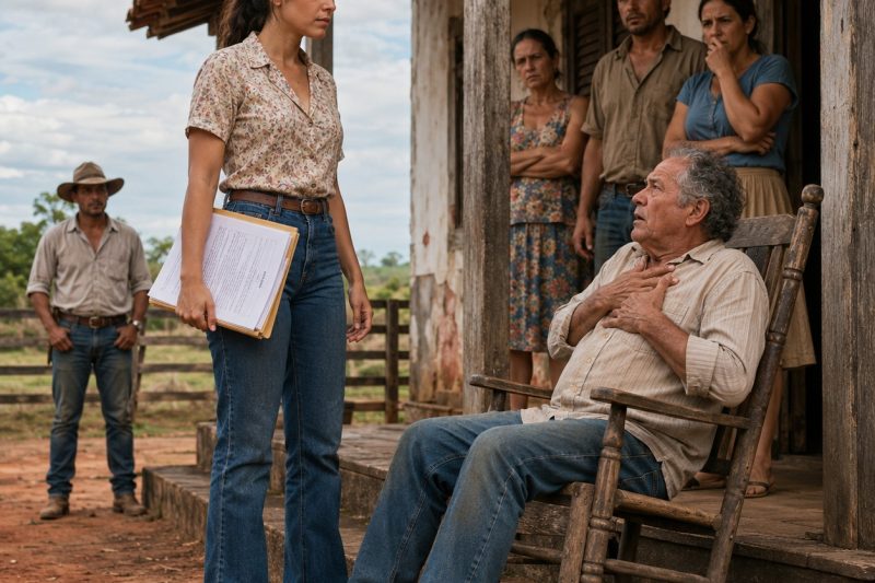 Aos 14 anos, fui expulsa da fazenda no dia seguinte ao enterro dos meus pais: “pega sua mala e vai embora”, disseram… oito anos depois, voltei com um papel que ninguém esperava.