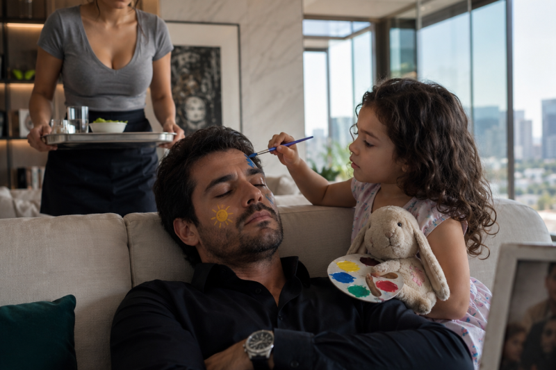 O milionário desconfiado quase expulsou a empregada que trouxe a filha para trabalhar; quando a menina derrubou uma gaveta secreta e segurou uma pulseira de maternidade, perguntou: “Mãe, por que esse sobrenome é meu?” — e a casa inteira congelou na hora.