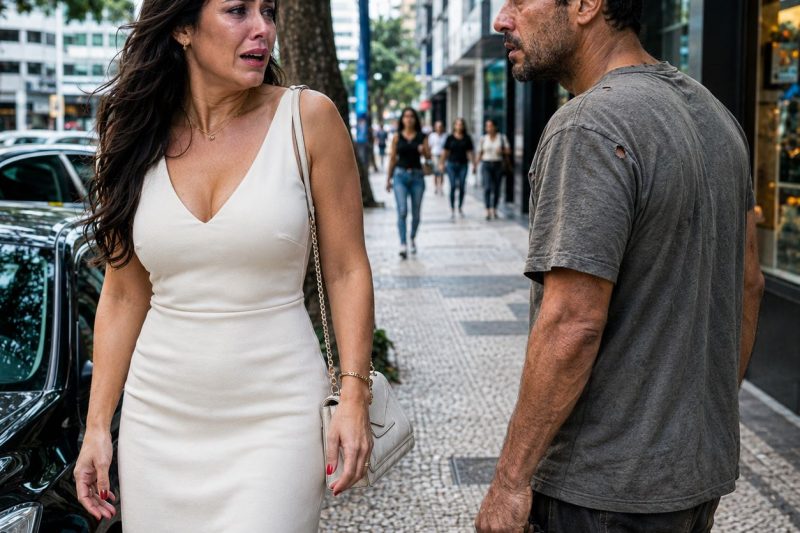 Depois do divórcio, ela viu o ex-marido catando latinhas na rua, até que ele olhou nos olhos dela e disse: “pergunte à sua família” — e tudo começou a desabar