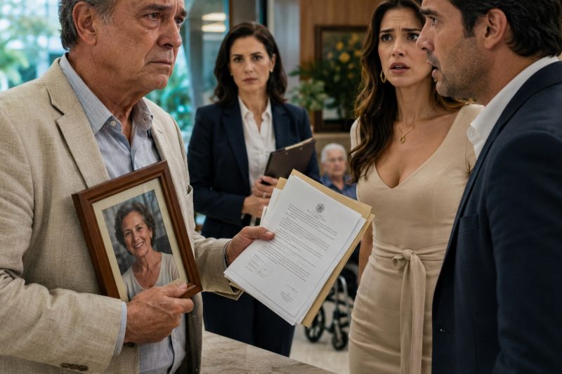 No aniversário de 70 anos, o filho deixou o pai no asilo, mas uma carta escondida revelou a herança que faria todos voltarem atrás por um motivo chocante