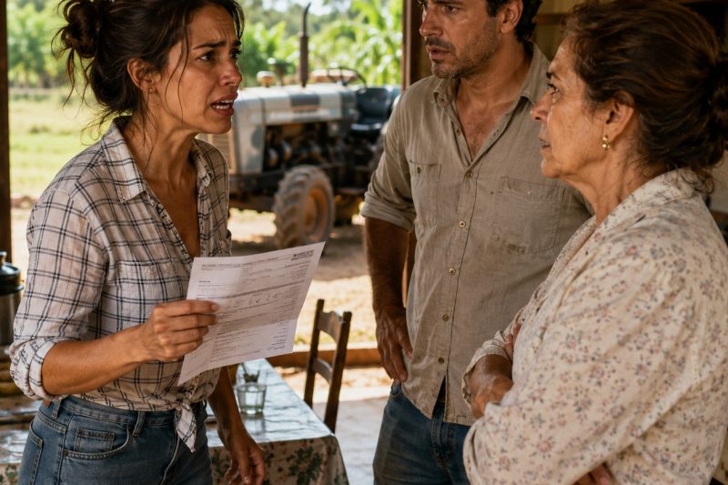 Quando ela comprou um trator queimado, todos riram e disseram “ela perdeu o juízo”, mas o que encontrou debaixo do capô revelou um segredo que mudaria o destino da família inteira