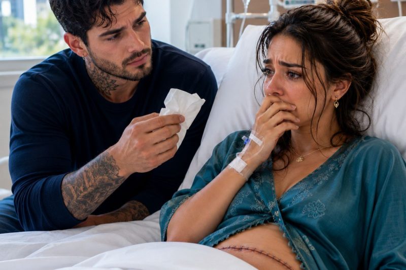 Com o corpo marcado para a cirurgia, ela recebeu a frase mais cruel: “Não vou mais carregar você”; minutos depois, o marido sumiu com o dinheiro — mas o paciente atrás da cortina viu demais.