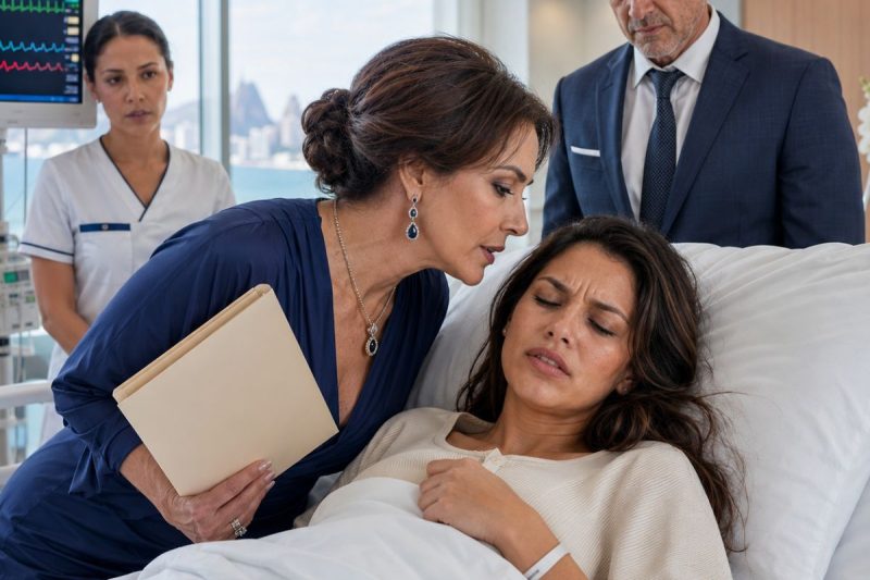 Ela acordou do coma sem abrir os olhos… e ouviu a própria família tentando roubar tudo o que sua mãe deixou.