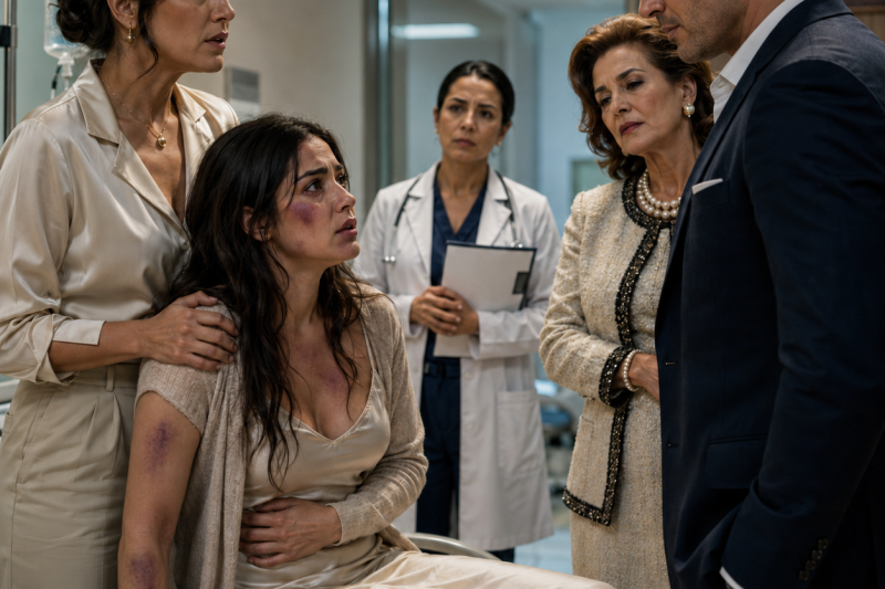 Minha filha apareceu ferida à 1 da manhã e sussurrou: “Não me obrigue a voltar para o meu marido”. Pensei que ela tivesse apanhado… até o hospital revelar uma verdade ainda mais cruel.