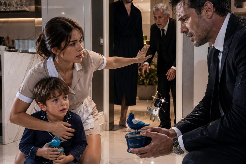 Todos diziam que meu filho estava traumatizado, até a empregada encontrar a prova escondida e ele sussurrar “o passarinho sabe”; ninguém esperava o nome que ele apontaria