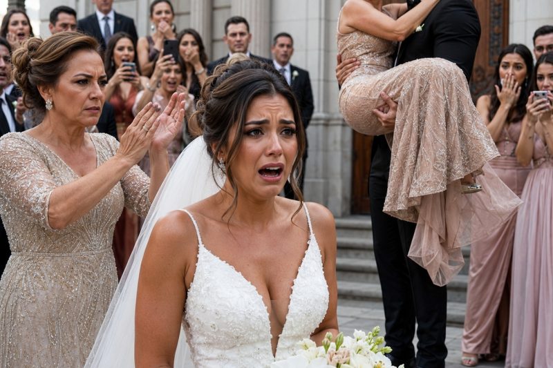 Ele largou a mão da noiva para obedecer à mãe no altar, mas a frase que ela sussurrou em seu ouvido mudou o casamento para sempre
