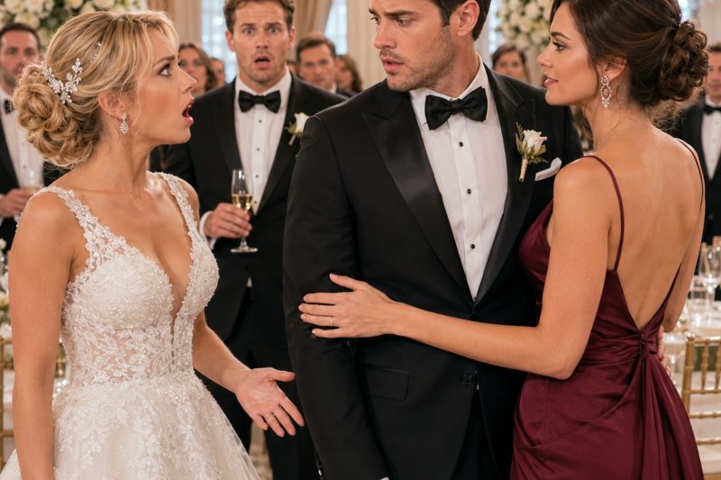 Meu ex-marido me convidou para o casamento dele para me ver sozinha, então contratei um ator como acompanhante… mas quando a noiva o viu comigo, ficou pálida.
