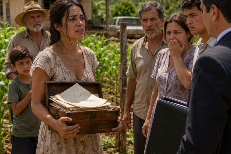A família jogou Clara no sítio velho para se livrar dela, mas voltou meses depois com advogado, mentira e ganância… só que a caixa enterrada mudou tudo.