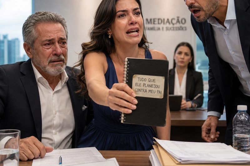 Ele chamou o sogro de velho confuso, mandou preparar a interdição e tentou ficar com o prêmio… até minha filha abrir um caderno que destruiu todas as mentiras dele.