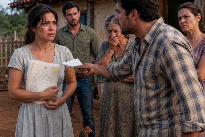 O irmão disse que ela não nasceu para ser dona de nada, mas no dia em que tentou vender o sítio pelas costas dela, toda a cidade descobriu quem era o verdadeiro ladrão.