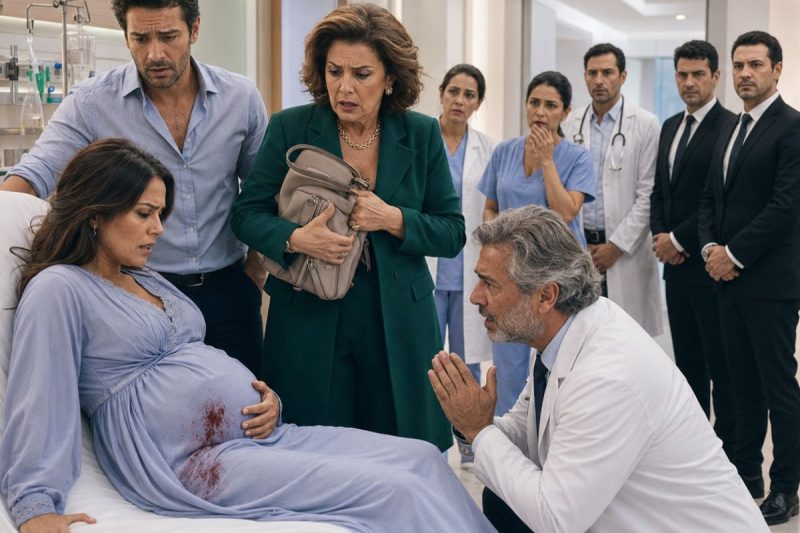 Enquanto eu sangrava no hospital, minha sogra escondia meu cartão e meu marido brindava com a amante… eu só pedi meu celular, porque eles ainda não sabiam quem eu realmente era.