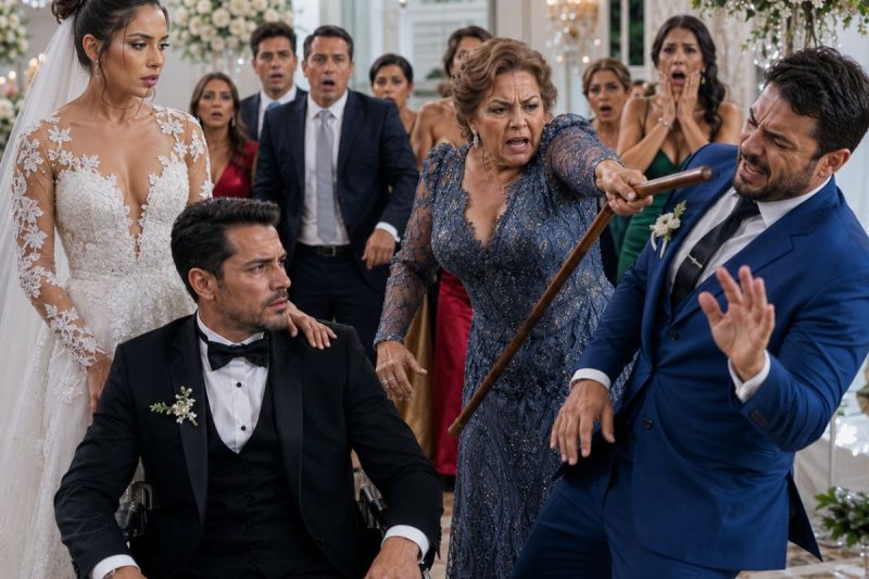 Na véspera do meu casamento, meu noivo colocou o nome do tio cadeirante nos convites e riu: “É só uma brincadeira.” Eu não gritei. Apenas confirmei a cerimônia… e no dia seguinte a família inteira ficou em silêncio quando o noivo que eles desprezavam entrou com os documentos secretos.