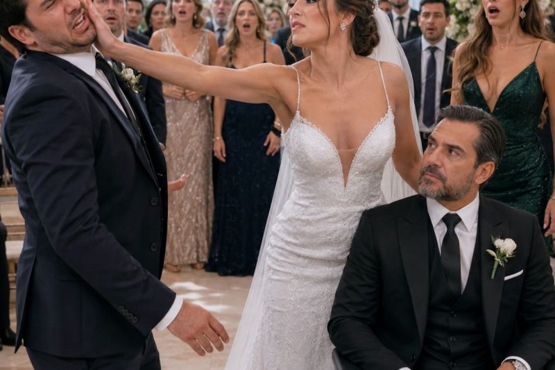 “Case-se com meu tio cadeirante” — ele humilhou a noiva em plena cerimônia, mas nunca imaginou que ela aceitaria de verdade e faria toda a família dele desmoronar.