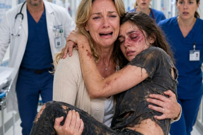 Minha filha chegou ferida à 1 da madrugada e me implorou: “Não me faça voltar para o meu marido”. Achei que fosse uma surra… até que o hospital revelou algo pior.