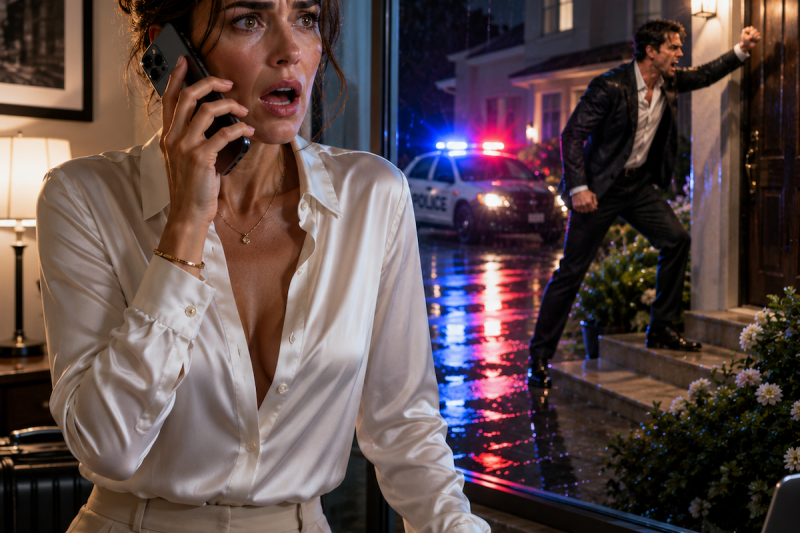 A amante do meu marido me ligou chorando: “Ele está indo destruir seus pais”, mas ele não sabia que a casa em Campinas estava vazia, cheia de câmeras… e a polícia já vinha chegando