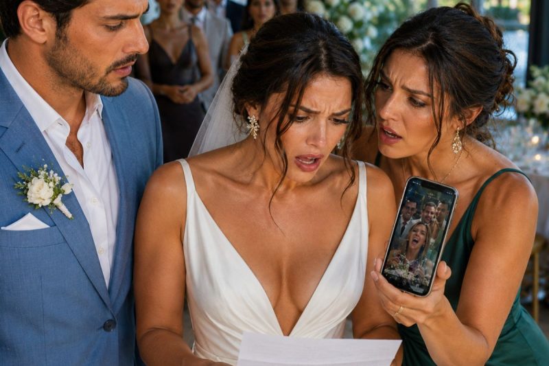 No dia do meu casamento, minha família fez um churrasco para me humilhar. Eu aguentei calada… até perceber que o luxo atrás deles tinha sido comprado em meu nome.
