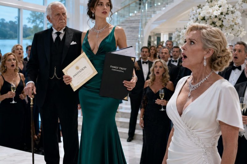 Com a esperança de humilhar sua empregada doméstica diante de 300 convidados ricos, a socialite disse a ela com um sorriso cruel: “Faça questão de vir vestida a rigor.” Ela tinha certeza de que a jovem apareceria com um vestido emprestado e viraria a piada da noite… mas ela chegou usando um vestido impossível, com um convite misterioso e um segredo de família que deixou o salão inteiro sem palavras.