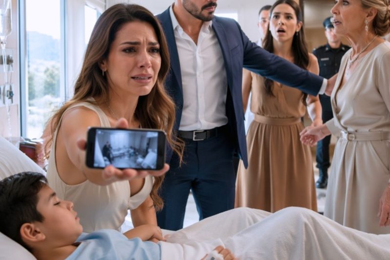 O menino só queria entregar a sobremesa à avó, mas ouviu: “Você não é neto desta família.” Meu marido a expulsou imediatamente pela porta, mas poucos minutos depois o garoto começou a vomitar, e tudo mudou completamente.