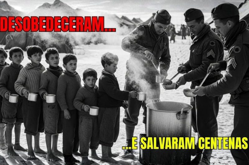 Quando Soldados Brasileiros DESOBEDECERAM Ordens para SALVAR CRIANÇAS Italianas na Segunda Guerra
