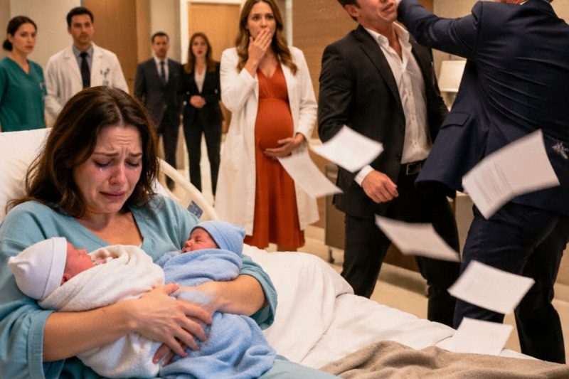 A amante grávida dele entrou na UTI neonatal usando meu casaco branco. Ele cancelou meus cartões, jogou o divórcio no meu colo e achou que eu estava destruída… até meu avô aparecer e revelar quem mandava naquele hospital.