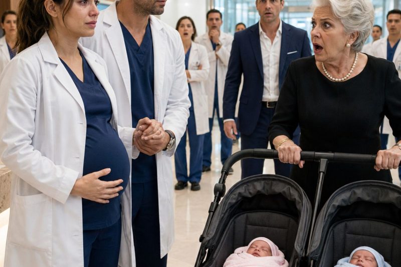 Minha ex-sogra entrou no hospital exibindo os gêmeos do meu ex como troféus… mas uma frase do médico fez o carrinho inteiro virar prova de uma mentira.