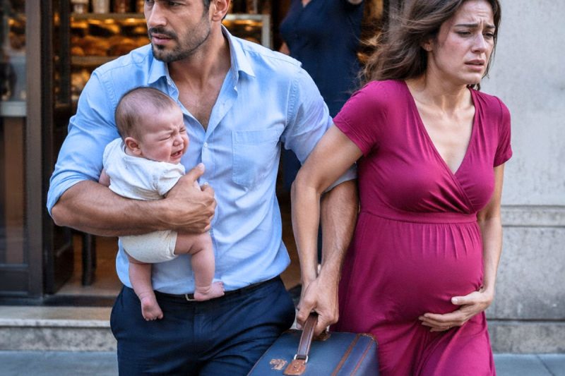 Dez dias depois da cesárea, fui expulsa da padaria da família com minha bebê no colo, só porque ela nasceu menina. Meu marido me tirou dali sem discutir, mas o que encontrei depois em uma pasta azul provou que minha sogra não queria apenas me humilhar… queria me deixar endividada para sempre.