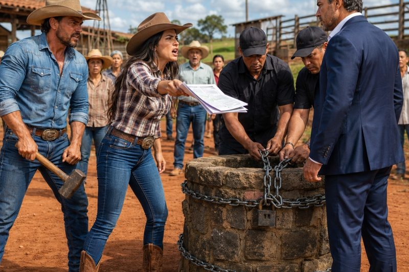 “Meu primo disse que aquela mulher trazia desgraça para a fazenda… só não imaginava que ela carregava na mala as provas capazes de desmascarar sua traição diante de todos.”