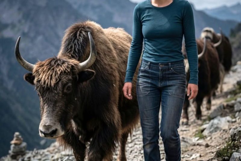 Todos zombaram dela por comprar 18 iaques que ninguém queria… até que eles conseguiram reabrir a passagem da montanha que todos acreditavam ser impossível.